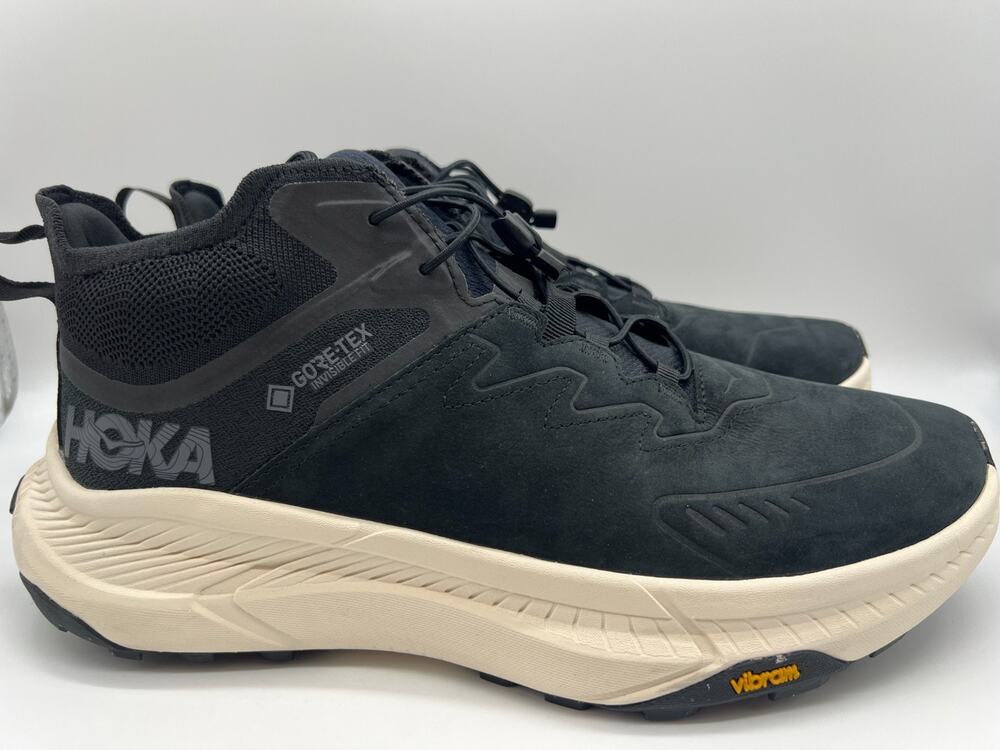 Hoka One One Transport Chukka Black Alabaster Men's Size 13D New